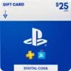 Thẻ PSN Gift Card 25$ - US (Gửi mã qua Email)