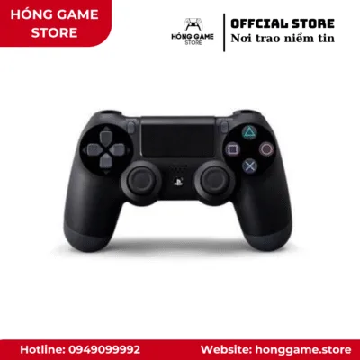 Tay cầm PS4 Slim/Pro (Đen) - LIKE NEW