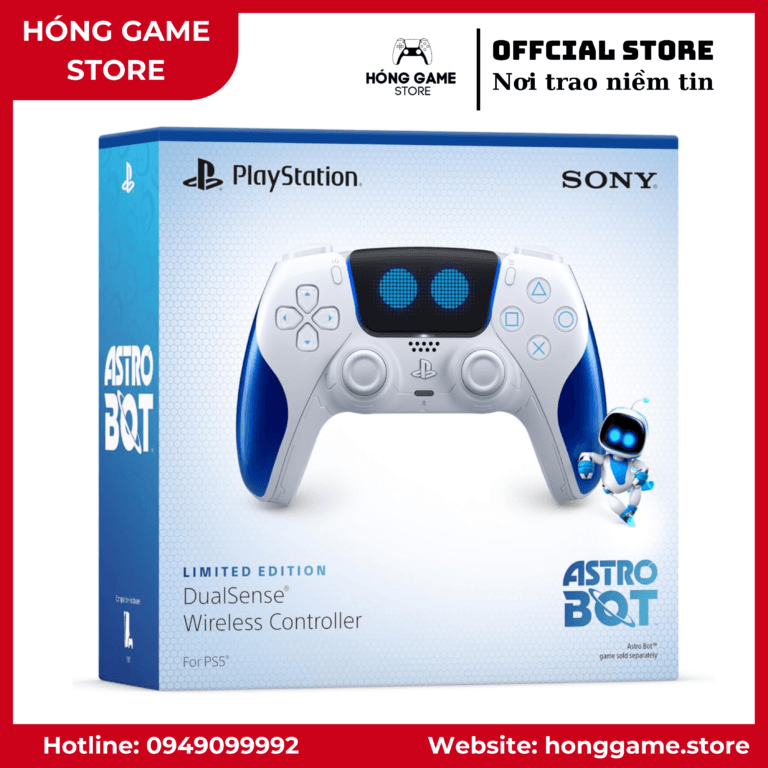 Tay cầm PS5 DualSense bản giới hạn Astro Bot