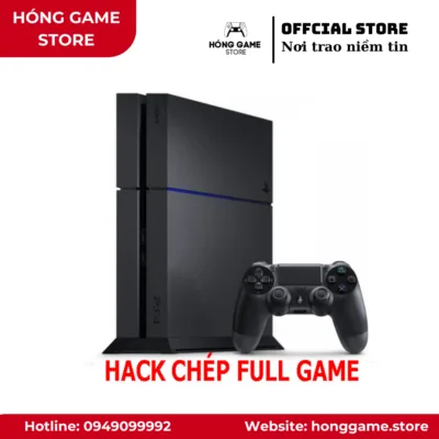 MÁY PS4 FAT 500GB - HẮC ÁM - ĐÃ QUA SỬ DỤNG