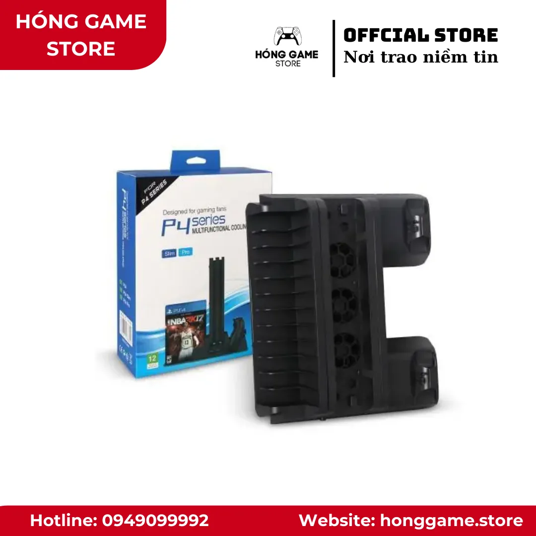 Đế Tản Nhiệt Đa Năng Dobe Cho PS4 Slim/pro