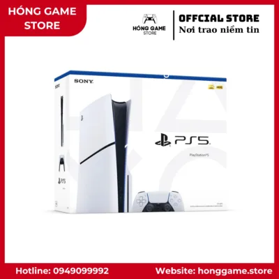 MÁY CHƠI GAME PLAYSTATION 5 SLIM - Ổ ĐĨA NHẬP KHẨU