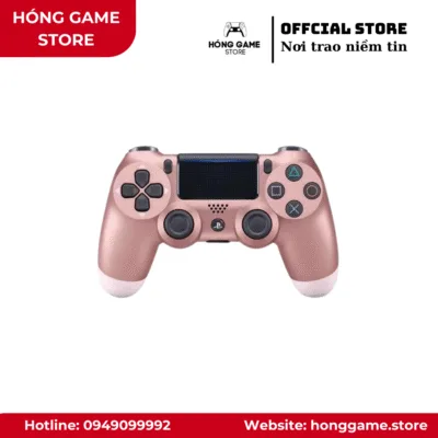 Tay cầm PS4 Slim/Pro (Limited Đồng Hồng) - LIKE NEW