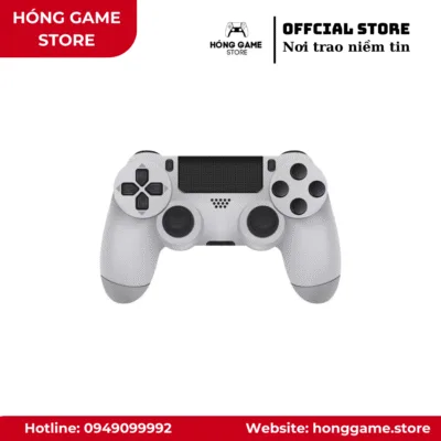 Tay cầm PS4 Slim/Pro (Trắng) - LIKE NEW