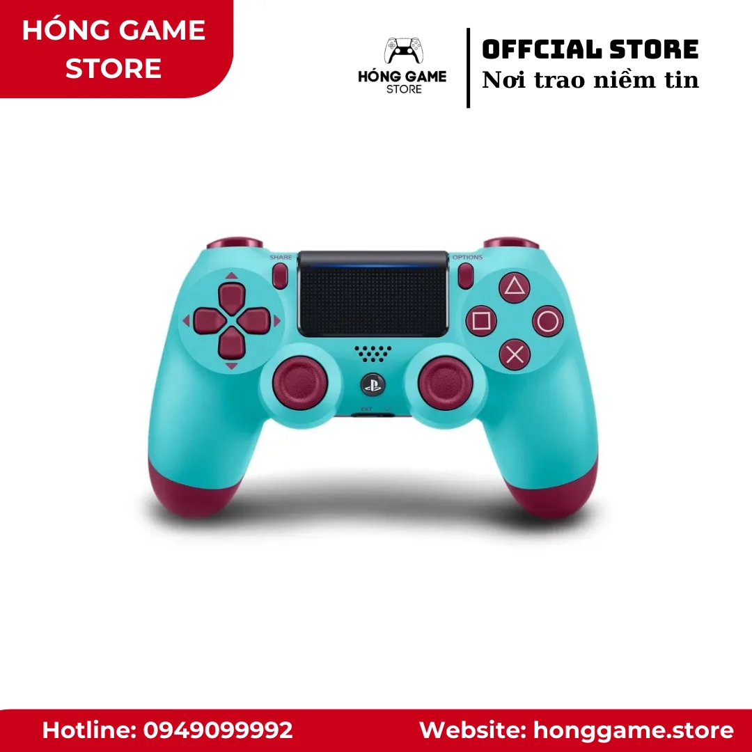 Tay cầm PS4 Slim/Pro (Limited Xanh Ngọc) - LIKE NEW