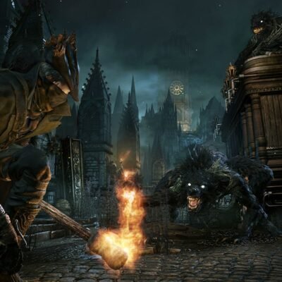 COMBO 2 GAME – Bloodborne, Bloodborne The Old Hunters - ảnh gameplay 1