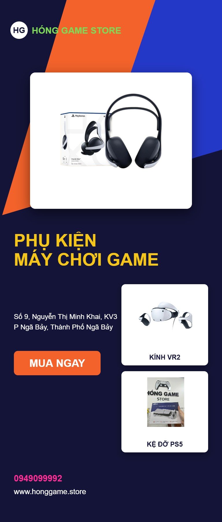 Phụ kiện máy chơi game PS5 PS4 - Hóng Game Store