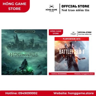 COMBO 2 GAME – Hogwarts Legacy: Digital Deluxe Edition, Battlefield V (PS4/PS5) [DIGITAL]