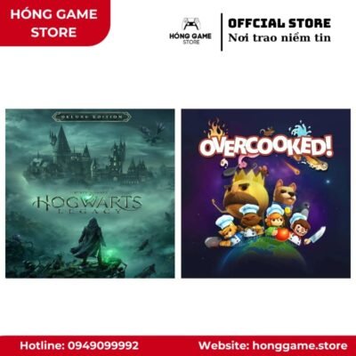 COMBO 2 GAME – Hogwarts Legacy: Digital Deluxe Edition, Overcooked (PS4/PS5) [DIGITAL]