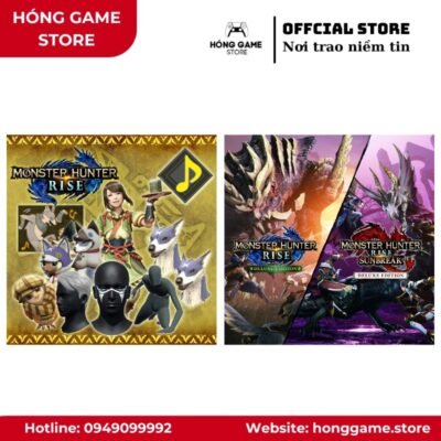COMBO 2 GAME – Monster Hunter Rise, Sunbreak Deluxe (PS4/PS5) [DIGITAL]