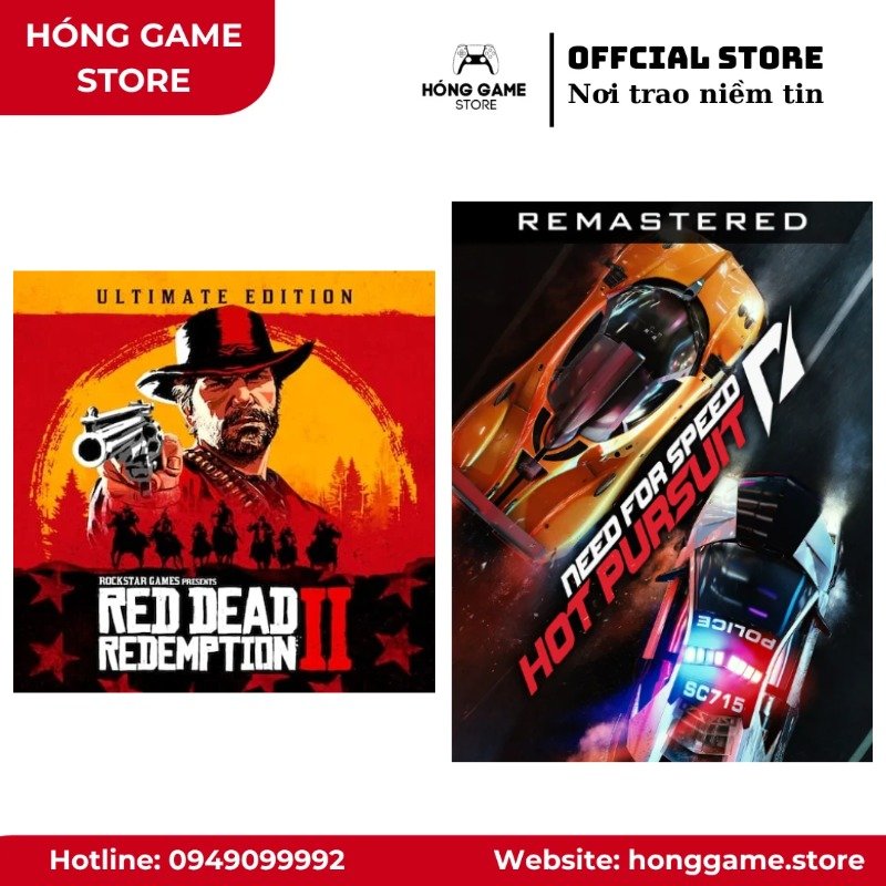 COMBO 2 GAME – Red Dead Redemption 2: Ultimate Edition... (PS4/PS5) [DIGITAL]