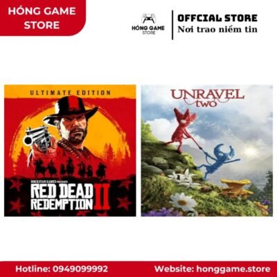 COMBO 2 GAME – Red Dead Redemption 2: Ultimate Edition, Unravel Two (PS4/PS5) [DIGITAL]