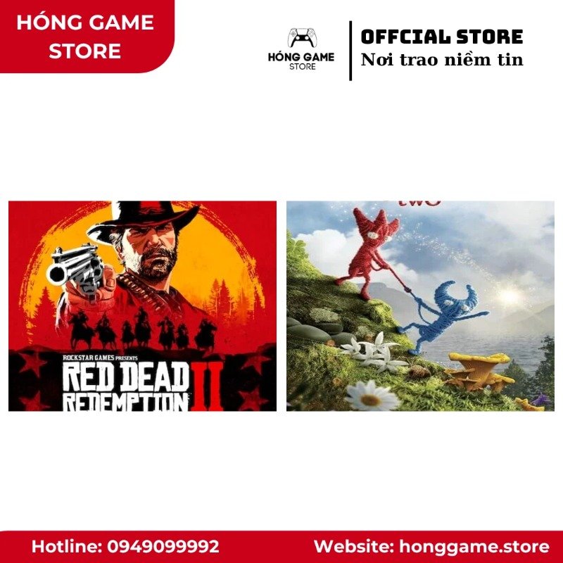 COMBO 2 GAME – Red Dead Redemption 2: Ultimate Edition, Unravel Two (PS4/PS5) [DIGITAL]