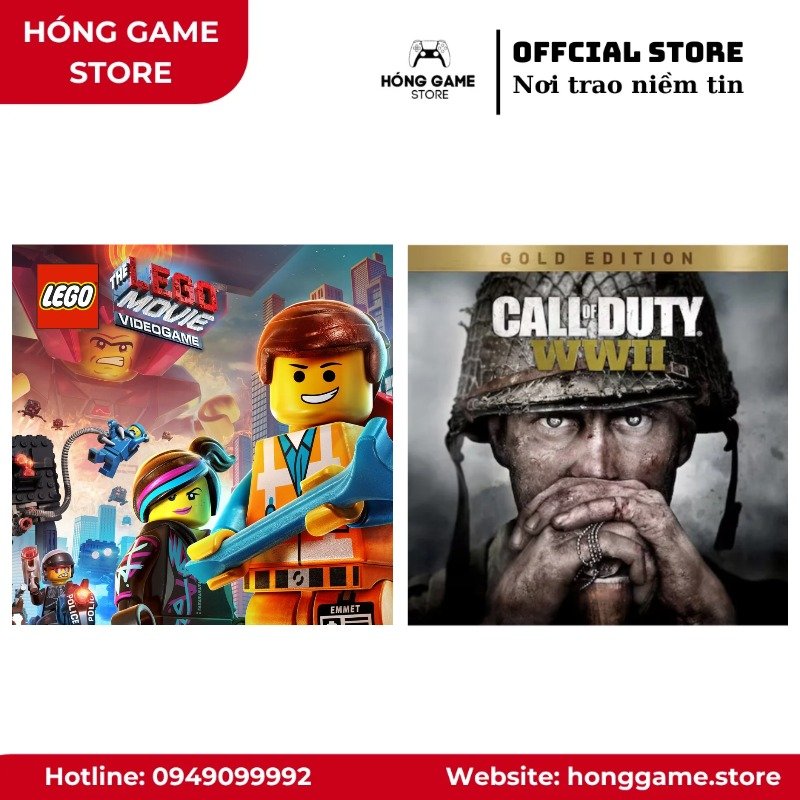 COMBO 2 GAME – The LEGO Movie Videogame Bundle... (PS4/PS5) [DIGITAL]