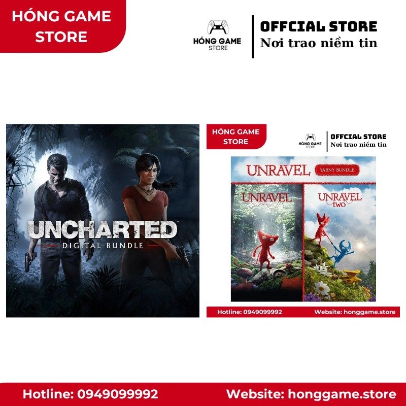 COMBO 2 GAME – UNCHARTED 4: A Thief’s End & UNCHARTED: The Lost Legacy Di... (PS4/PS5) [DIGITAL]