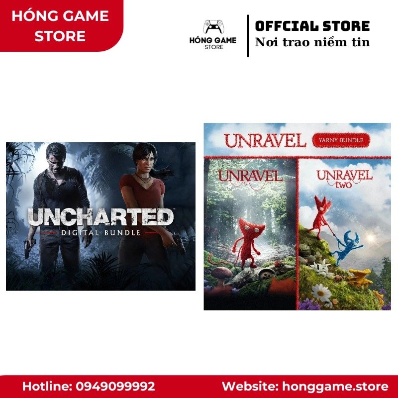 COMBO 2 GAME – UNCHARTED 4: A Thief’s End & UNCHARTED: The Lost Legacy Di... (PS4/PS5) [DIGITAL]