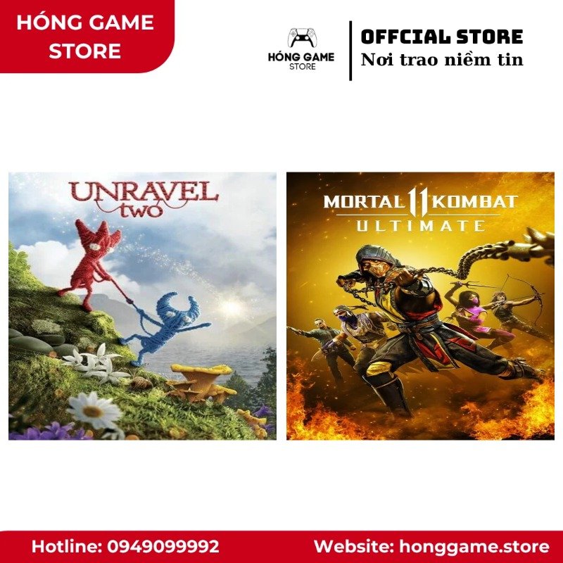 COMBO 3 GAME – Chivalry 2, Unravel Two, Mortal Kombat 11 Ultimate (PS4/PS5) [DIGITAL]