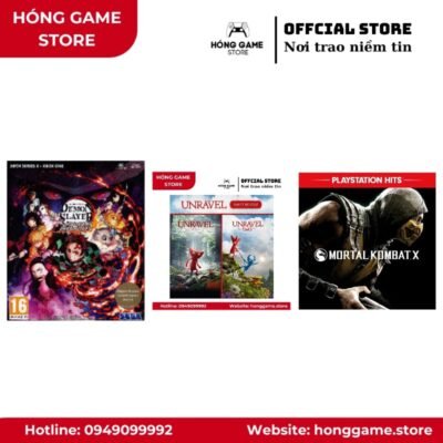 COMBO 3 GAME – Demon Slayer -Kimetsu no Yaiba- The Hinokami Chronicles De... (PS4/PS5) [DIGITAL]