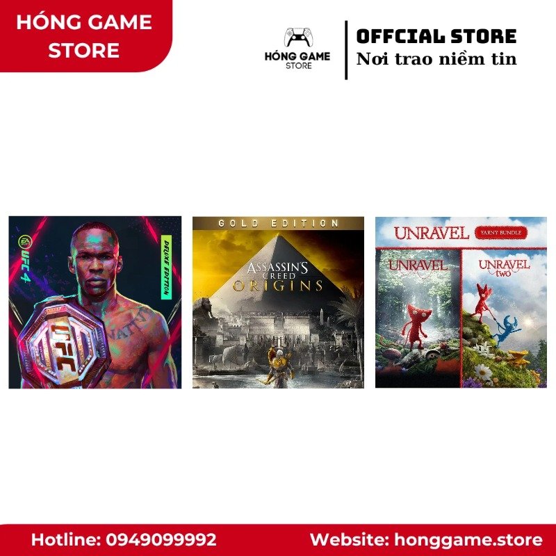 COMBO 3 GAME – UFC 4 Deluxe Edition... (PS4/PS5) [DIGITAL]