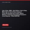 Call of Duty: WWII - Gold Edition +Call of Duty: Black Ops 4 +Call of Duty: Vang bản digital cho PS4 và PS5 - Hóng Game Store