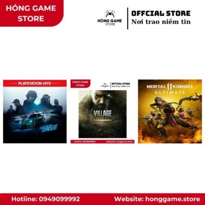 COMBO 5 GAME – Need for Speed, Resident Evil Village Gold Edition PS4 & PS5... (PS4/PS5) [DIGITAL]