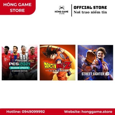 COMBO 7 GAME – PES 21, Red dead 2, Dragon ball Z, Street fighter V, Yakuza... (PS4/PS5) [DIGITAL]
