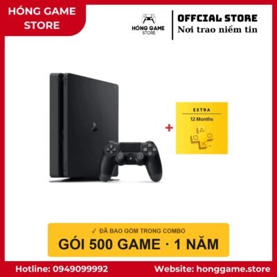 COMBO ĐÁNG MUA – PS4 Slim 1TB + 500 game - Hóng Game Store