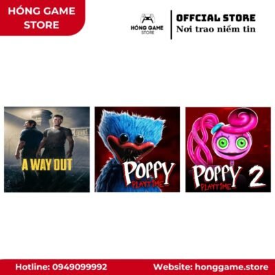 COMBO GAME – A WAY OUT, OVRCOOKER 1, U TWO, Poppy Playtime: Chapter 1... (PS4/PS5) [DIGITAL]