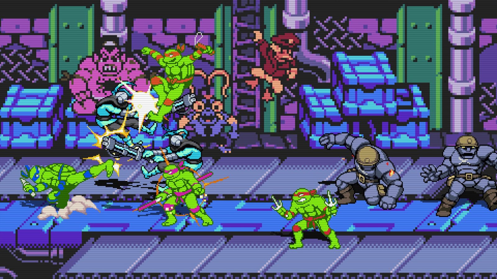 COMBO 2 GAME – Teenage Mutant Ninja Turtles: Shredder's Revenge... - ảnh gameplay 4