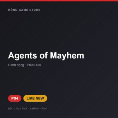 Đĩa game Agents of Mayhem cho PS4 - Hóng Game Store