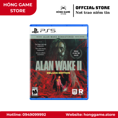 Đĩa game Alan Wake II Deluxe Edition – PS5 (Like New) - Hóng Game Store