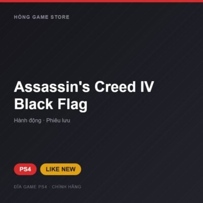 Đĩa game Assassin's Creed IV Black Flag cho PS4 - Hóng Game Store