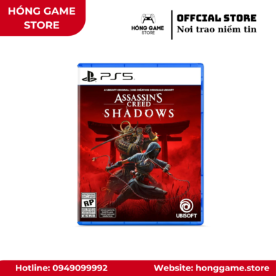Đĩa game Assassin's Creed Shadows – PS5 (Mới nguyên seal) - Hóng Game Store