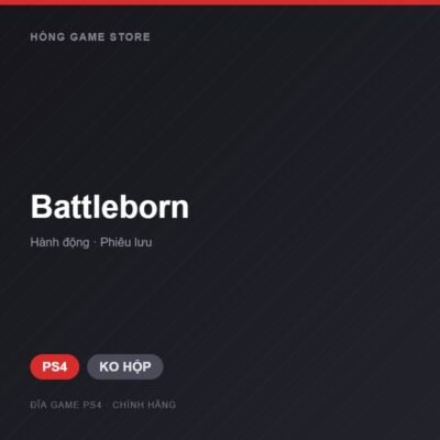 Đĩa game Battleborn cho PS4 - Hóng Game Store