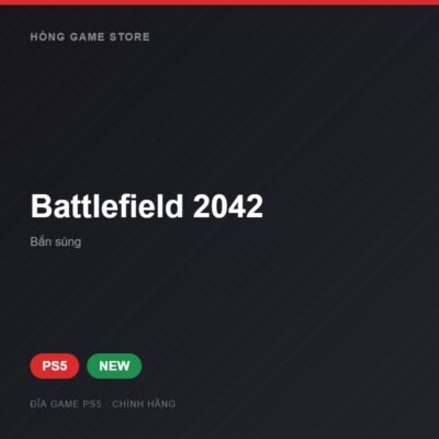 Đĩa game Battlefield 2042 cho PS5 - Hóng Game Store