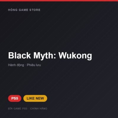 Đĩa game Black Myth: Wukong cho PS5 - Hóng Game Store