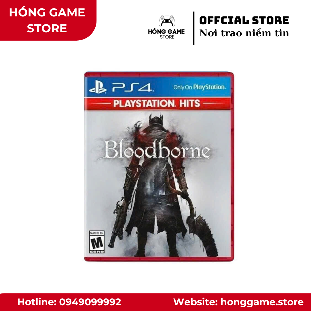 Đĩa game Bloodborne PS4 giá rẻ tại Hóng Game Store