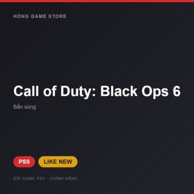 Đĩa game Call of Duty: Black Ops 6 cho PS5 - Hóng Game Store