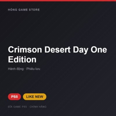 Đĩa game Crimson Desert Day One Edition cho PS5 - Hóng Game Store
