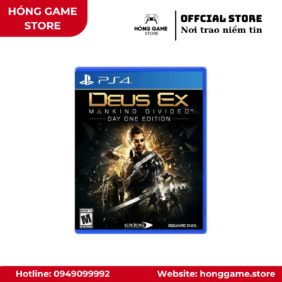 Đĩa game Deus Ex: Mankind Divided – PS4 (Like New) - Hóng Game Store