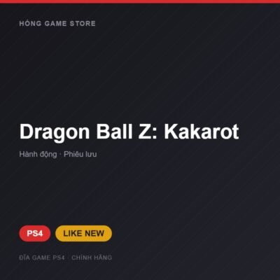 Đĩa game Dragon Ball Z: Kakarot cho PS4 - Hóng Game Store