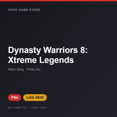 Đĩa game Dynasty Warriors 8: Xtreme Legends cho PS4 - Hóng Game Store