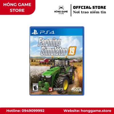 Đĩa game Farming Simulator 19 – PS4 (Like New) - Hóng Game Store