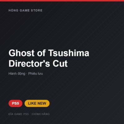 Đĩa game Ghost of Tsushima Director's Cut cho PS5 - Hóng Game Store