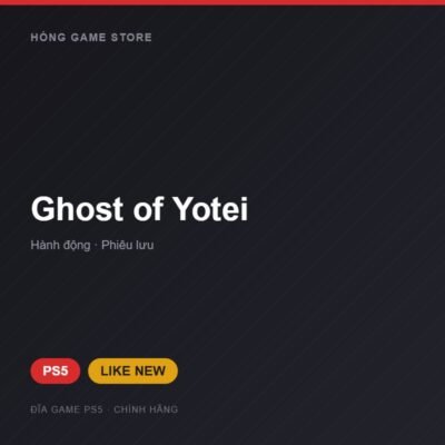 Đĩa game Ghost of Yotei cho PS5 - Hóng Game Store