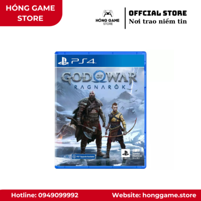 Đĩa game God of War Ragnarok – PS4 (Like New) - Hóng Game Store