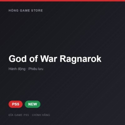 Đĩa game God of War Ragnarok cho PS5 - Hóng Game Store