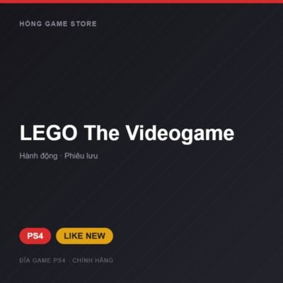Đĩa game LEGO The Videogame cho PS4 - Hóng Game Store