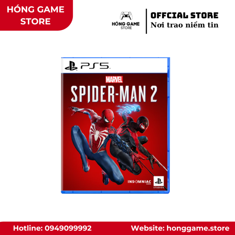 Đĩa game Marvel Spider-Man 2 bản tiếng Việt cho PS5