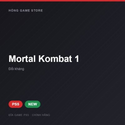 Đĩa game Mortal Kombat 1 cho PS5 - Hóng Game Store